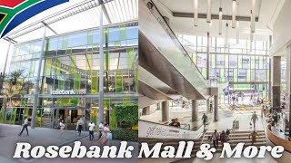 🇿🇦Rosebank Mall The Zone Holiday InnAnd Standard Bank HQ Walkthrough✔️ [upl. by Angell]