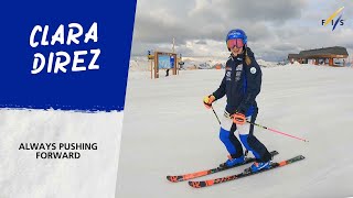 Clara Direz  Always pushing forward  FIS Alpine [upl. by Eimmelc304]