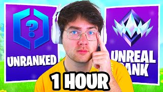 I Speedrun Chapter 5 Ranked In 1 Hour World Record In Fortnite [upl. by Anead915]