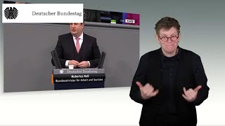 18 Sitzung TOP 21 Ver­län­gerung der Sonder­regelungen beim Kurz­arbeiter­geld [upl. by Marras]