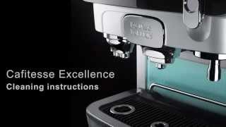 Cleaning Cafitesse Excellence  Jacobs Douwe Egberts Professional [upl. by Doak]