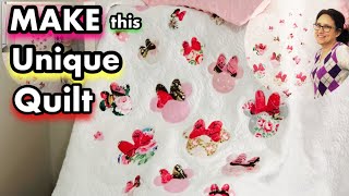 How To Make A UNIQUE Baby Quilt  Easy Applique Quilting  The Sewing Channel [upl. by Garald]