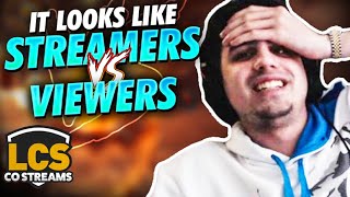 It Looks Like Streamers vs Viewers ft Febiven Caedrel Upset  IWD LCS CoStream [upl. by Tati]