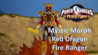 Power Rangers Mystic Force  Mystic Morph Red Dragon Fire Ranger Battlizer [upl. by Bevan410]