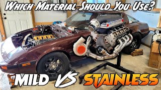 Should You Be Using Stainless Or Mild Steel For YOUR BUILD [upl. by Llednav]