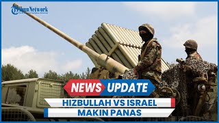 Rudal dan Mortir Hizbullah Hantam 5 Pos Militer Israel [upl. by Sesmar]