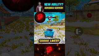 New Ability  Advance server🤯freefire shorts ffshorts ffytshortsindiaytstudio yt shortsfeed [upl. by Eldoria]