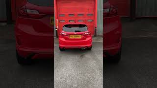 MK8 FIESTA ST 200  BACK BOX MUFFLER DELETE  PIPE DYNAMCIS EXHAUST [upl. by Jairia]