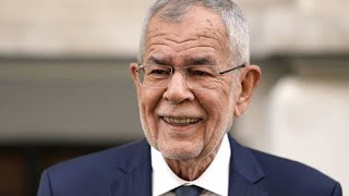 Présidentielle en Autriche  lécologiste Van der Bellen réélu selon les premières projections [upl. by Iand]