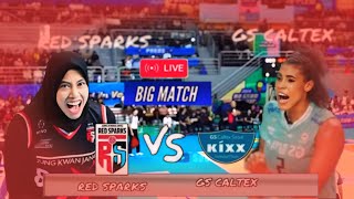 LIVE Malam ini liga voli korea Red spart vs GS Galtex Aksi Megawati bantai Gysellesilva 20242025 [upl. by Nylaret]