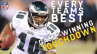 Every Teams Best GameWinning Touchdown of All Time [upl. by Melak]