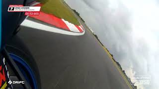 2024 Bennetts British Superbikes Snetterton Omologato Pole Position lap with Ryan Vickers [upl. by Hyps]