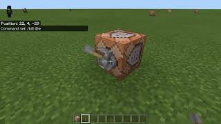 MinecraftComenzi simple folosind command block ul [upl. by Hsac]