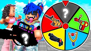 THE RANDOM GUN CHALLENGE Roblox Rivals [upl. by Yotal]