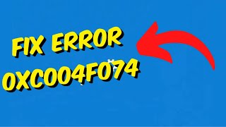 How To Fix Error 0xC004F074  Solution to Fix 0xC004F074 Windows 10 Activation [upl. by Oicirtap]