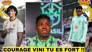 VINICIUS JR EN LARMES HIER   LE REAL SUR UN JEUNE ARGENTIN   ENDRICK À VALDEBEBAS 🔥 [upl. by Atikin]