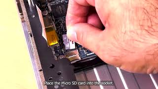 Lenovo ThinkSystem SR630 V4 installing a Micro SD card [upl. by Ettenej]