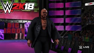 WWE 2K18  BIG DADDY V ENTRANCE FINISHER SIGNATURE amp VICTORY MOTION [upl. by Aksel]