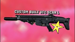 My CUSTOM Airsoft Scar  FSUA Build [upl. by Poirer]