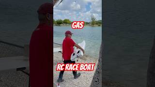 Gas RC Race Boats take warm up laps ready for major challenge rcfun [upl. by Seuqirdor]