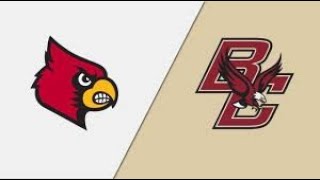 Louisville vs Boston College College Football Free Predictions Today [upl. by Rese]