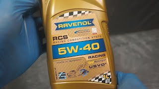 Ravenol RCS 5W40 Jak wygląda oryginalny olej silnikowy [upl. by Haerle]