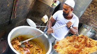 Chicken Biryani Making  BIRYANI POINT Indian Street FoodC53 [upl. by Owades]