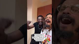 Rohan Marley backstage singing Yg Marleys song bobmarley ygmarley marley rohanmarley [upl. by Repooc]