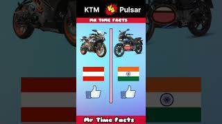 KTM vs pulsar  viralshorts MRINDIANHACKER MrBeast [upl. by Ruhl]