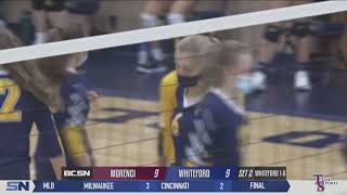 Whiteford Volleyball Sweeps Morenci [upl. by Analihp863]