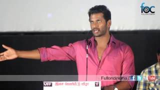 Vishal Advises Hip Hop Tamizha adhi to Act After Two Years  Aambala Movie Audio Launch [upl. by Alrep763]