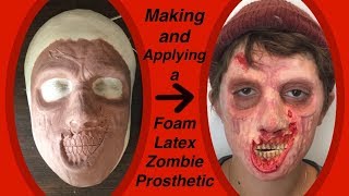 Making a Foam Latex Zombie Prosthetic [upl. by Anah]