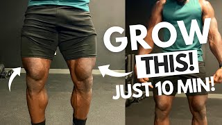 10 MIN INTENSE LEG WORKOUT  at Home Legs amp Glutes Workout for GROWTH No Equipment Needed [upl. by Ednargel]