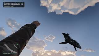 Oppressor MKII parachute fail  GTA V Online [upl. by Nuahsar]