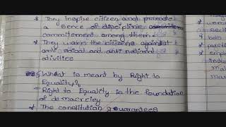 6th standard social science Chapter 18  Fundamental rights and duties  All questions and answers [upl. by Tatman]