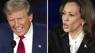 Campaign 2024 Trump and Harris square off in heated presidential debate [upl. by Aneram]