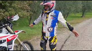 impressioni di guida della Fantic Enduro 250 4 t 2023 con Giancarlo Curradi [upl. by Staley239]