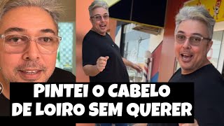 PINTEI MEU CABELO DE LOIRO SEM QUERER [upl. by Shevlo]