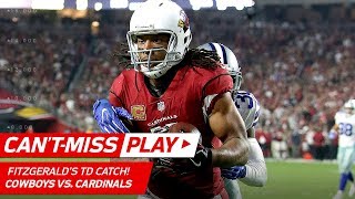 Larry Fitzgerald Passes Harrison for 8th in AllTime Receiving Yards  CantMiss Play  NFL Wk 3 [upl. by Burbank]