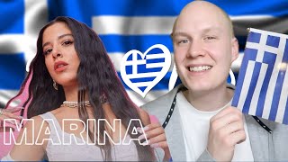 REACTING TO MARINA SATTI  quotZARIquot⎥EUROVISION 2024 GREECE🇬🇷 [upl. by Aryas308]