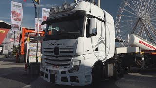 MercedesBenz Actros 4463 GigaSpace 500 Tons Tractor Truck 2025 Exterior and Interior [upl. by Ruttger356]