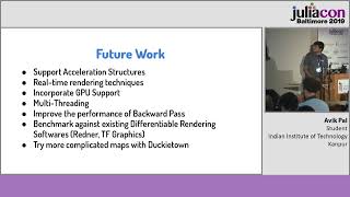Differentiable Rendering and Its Applications in Deep Learning  Avik Pal  JuliaCon 2019 [upl. by Spancake]