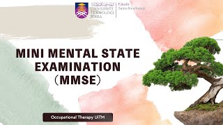 MINI MENTAL STATE EXAMINATION MMSE [upl. by Sihun]