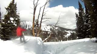 Telemark Skier  backflip [upl. by Lena]