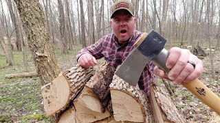 Gransfors Bruk LARGE SPLITTING AXE Review [upl. by Currey901]