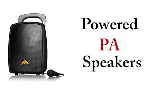 Best Powered PA Speakers [upl. by Yenial]