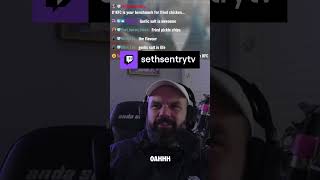 Seth is a chippie fiend 😈 sethsentry shorts twitch [upl. by Eenel406]