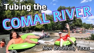 Tubing the Comal River New Braunfels Texas Mini Vacation 3 [upl. by Ashli221]