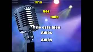 no me arrepiento de nada  Estela Nuñez  karaoke [upl. by Floris]