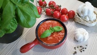 Sauce tomate pour pizza facile et rapide صلصة الطماطم للبيتزا بطريقة سهلة و سريعة [upl. by Samaj]